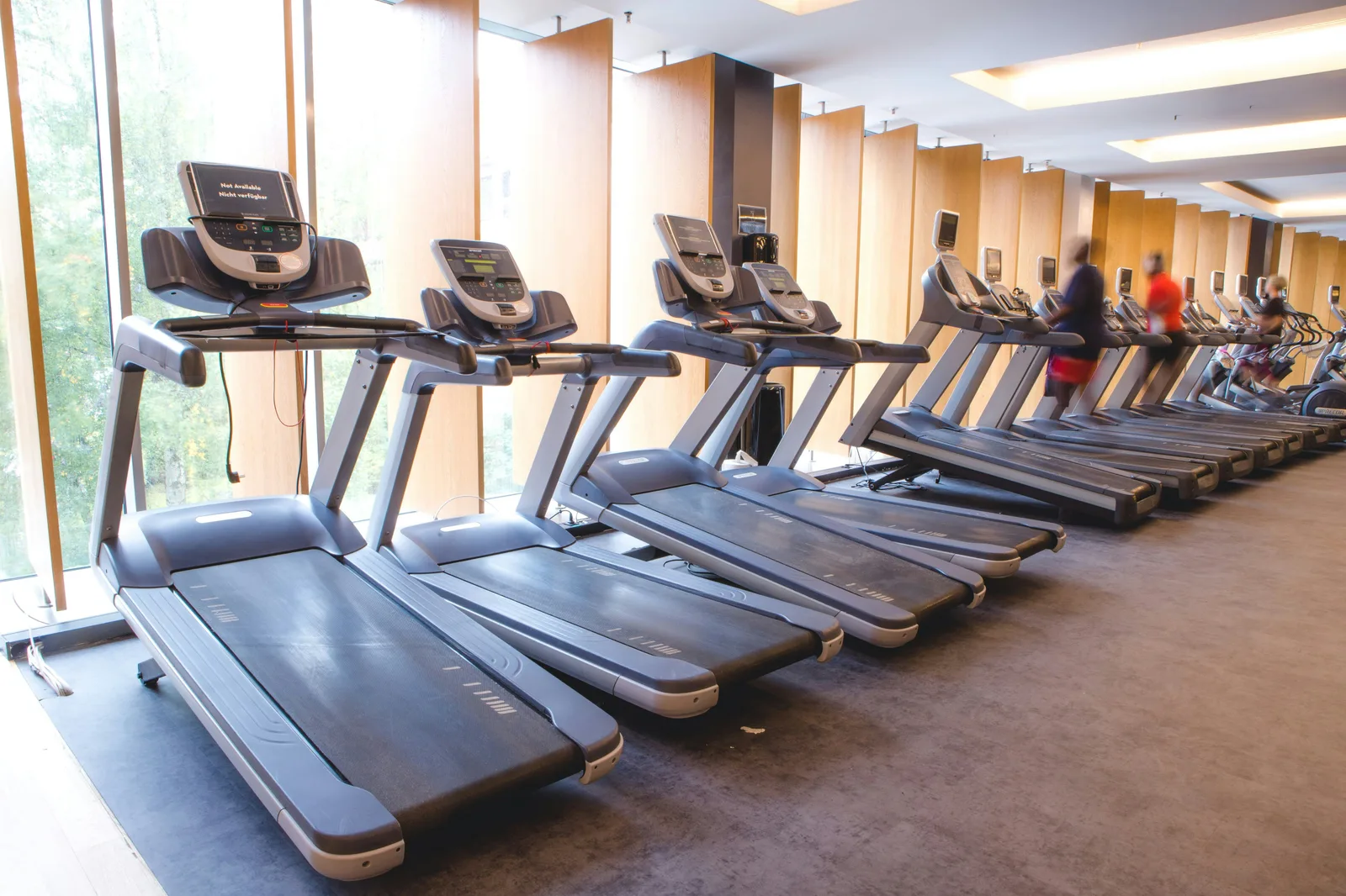 SOLE Fitness treadmill — built for hotel and home use